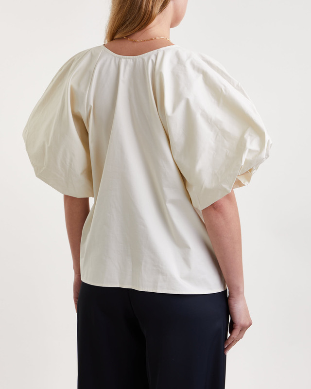 By Malene Birger Blouse Piamontia Pearl 42