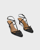 ATP Atelier Heels Torno Black Nappa Strappy Black EUR 37