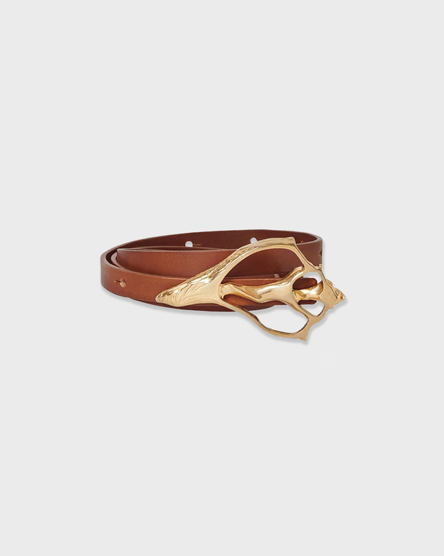 Rodebjer Belt Shell Brun ONESIZE