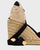 Castaner Carina Wedge Sandal Black EUR 36