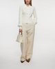 Filippa K Tröja Braid Knit  Pearl XS