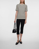 Jil Sander T-shirt Girocollo Blå S