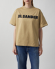 Jil Sander T-Shirt Logo Beige XS