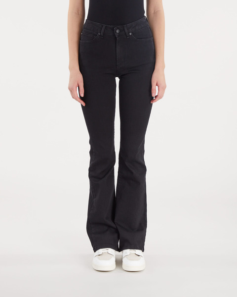 Jeans Tara Flare Wash Cool l Excellent Black Svart 1