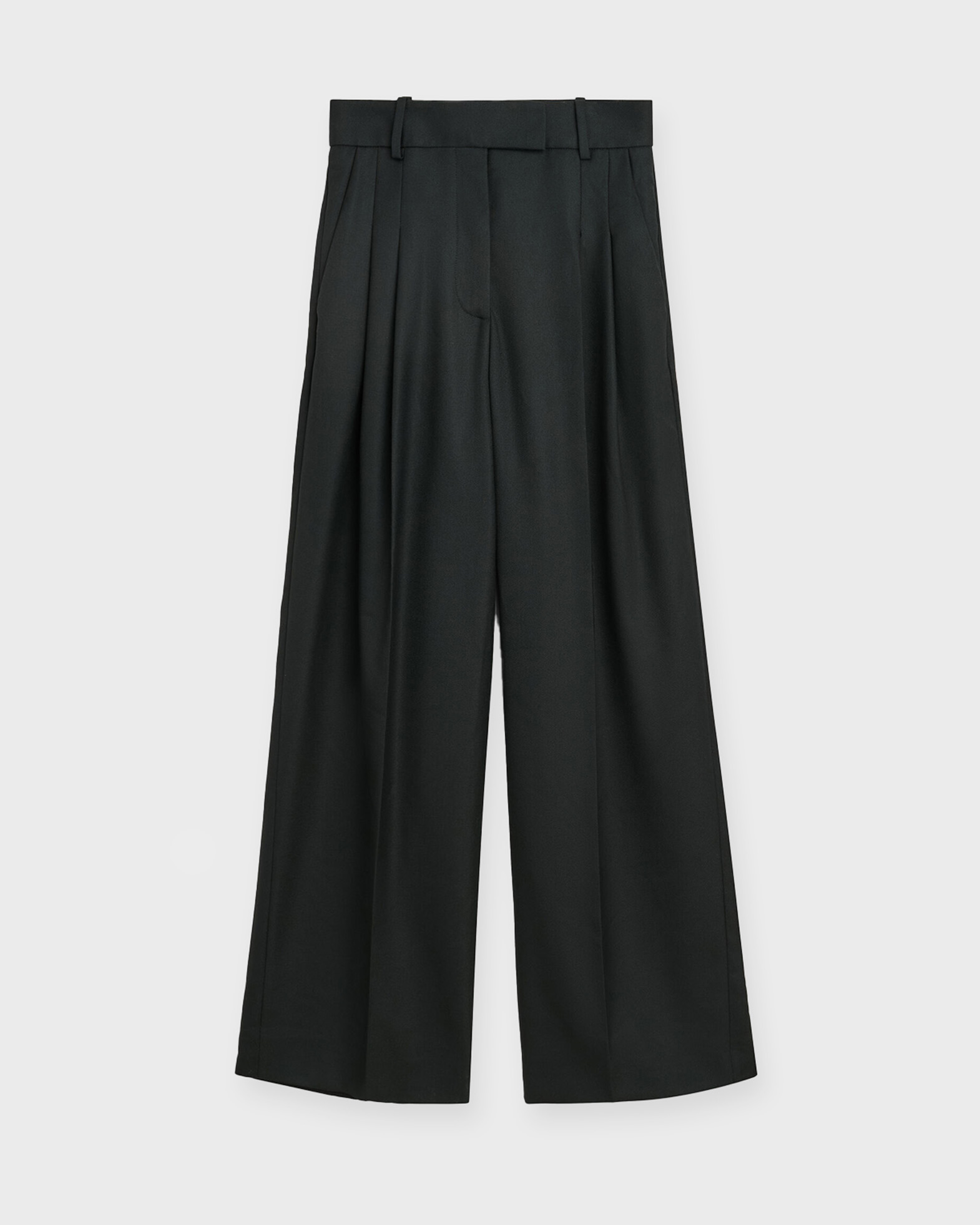By Malene Birger Women's Black Trousers Cymbaria 38