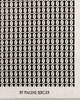By Malene Birger Towel Lemora Svart/vit ONESIZE