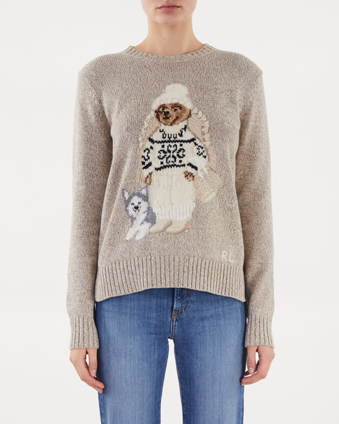 Knitted sweater Brun 1