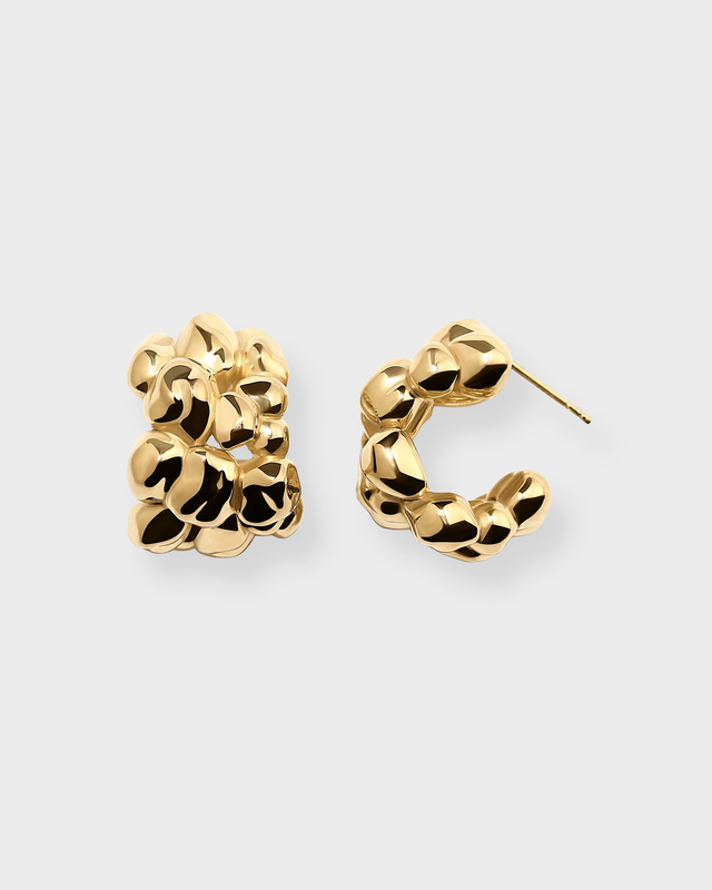 CBYC Earrings Bubble Gold ONESIZE