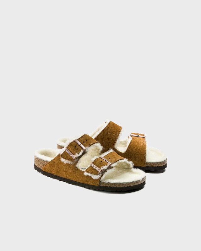 Birkenstock Sandal Arizona Shearling Mink EUR 41