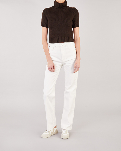 Turtleneck Sweater Brun 2