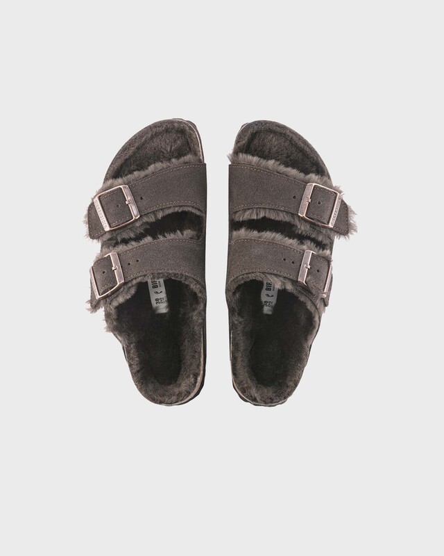 Birkenstock Sandaler Arizona Shearling Mocca EUR 41