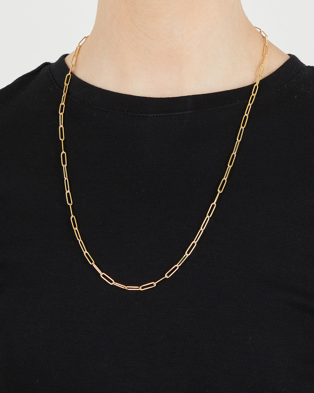 Tom Wood - Necklace Box Chain Gold 