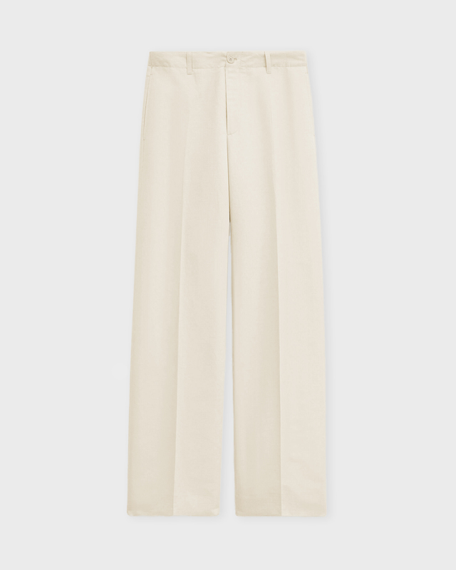 Filippa K Byxor Relaxed Straight  Creme 42