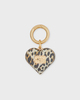 Ganni Charm Ganni Bou Heart Leopard ONESIZE