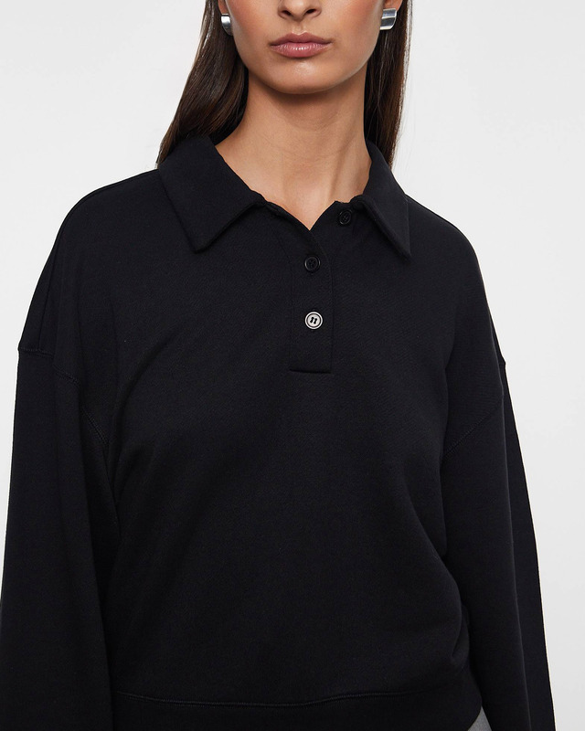 Filippa K Sweatshirt Polo Black M
