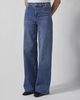 Frame Jeans Le Slim Palazzo Long Gossamer Washed Blue 28