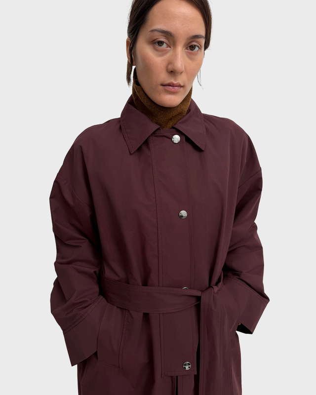 Rodebjer Kappa Malin Long Brun S