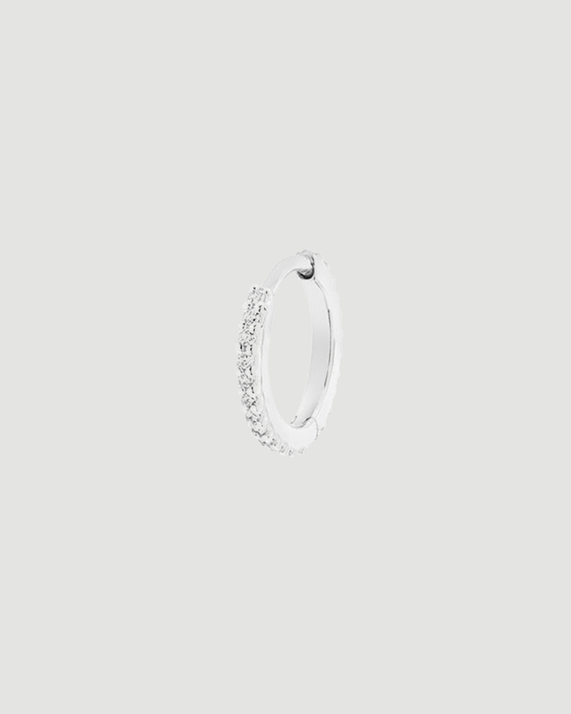 Maria Black Örhänge Rainbow Huggie Silver ONESIZE