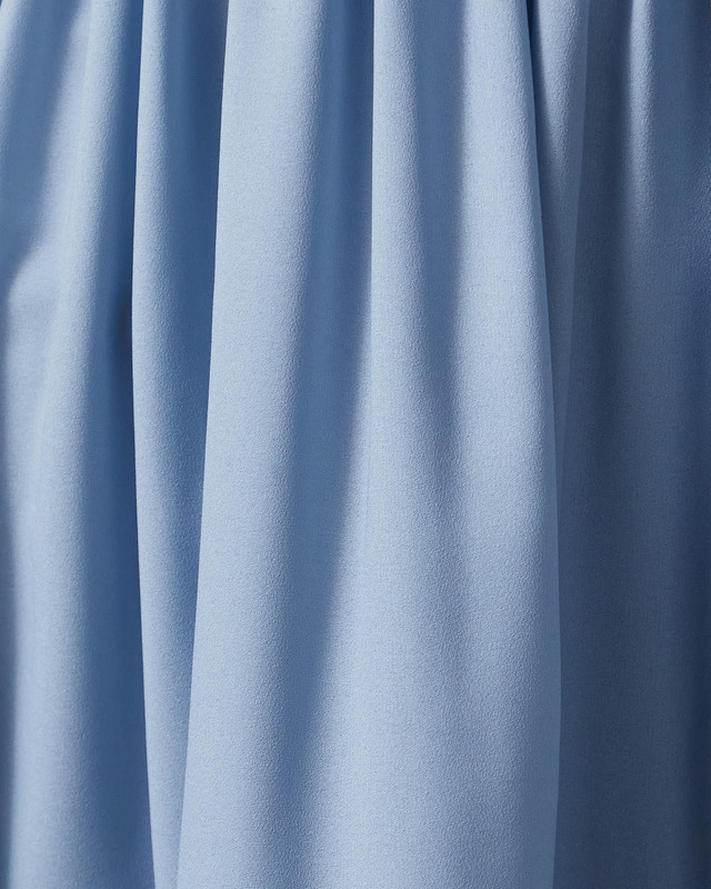 Malina Dress Fern Halterneck Ruffled Mini Sky L