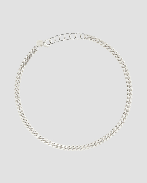 Necklace Thin Pansar Silver ONESIZE 1