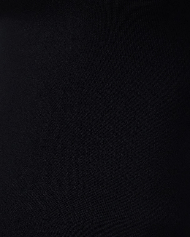 Dagmar Top Contrast Knit Black S