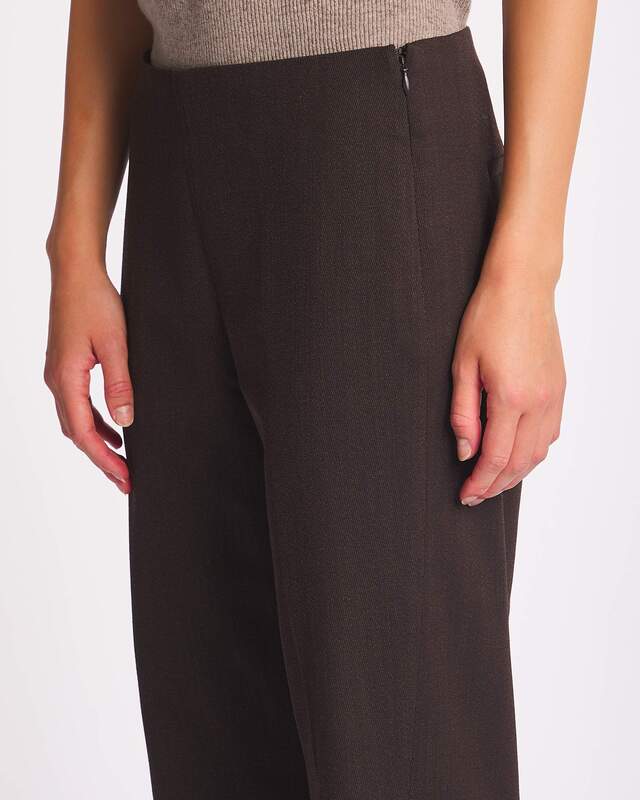 Filippa K Trousers Twill Twist Seam Brun 38