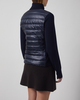Moncler Cardigan Padded Wool Zip-Up Navy L