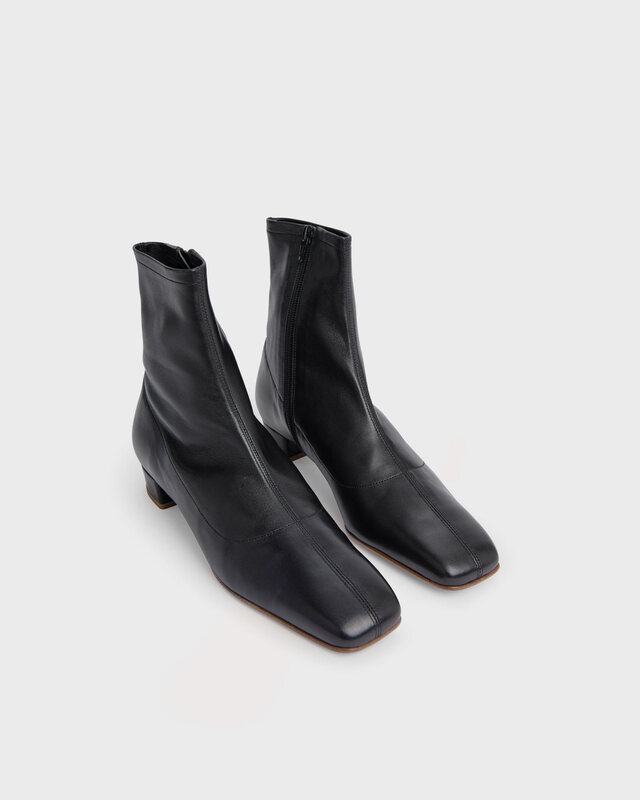 By Far Boots Este Black Leather Black EUR 37