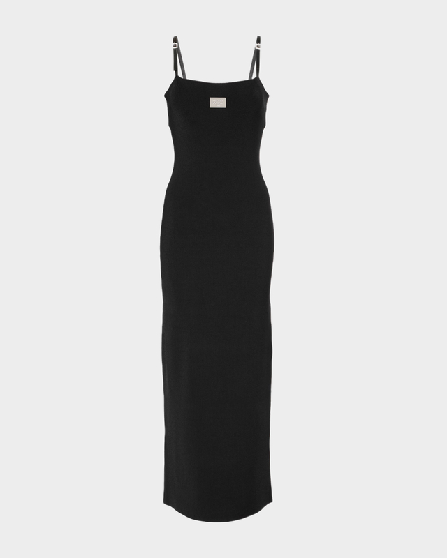 Acne Studios Klänning Metal-Logo Strap Dress Svart M