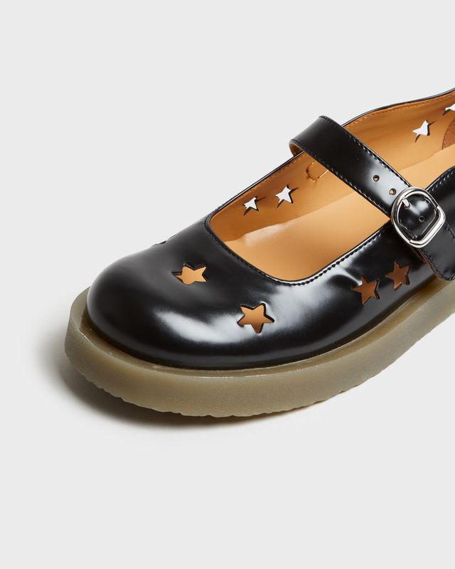 Acne Studios Loafers Beryjane Vegan Leather Flats Svart EUR 39