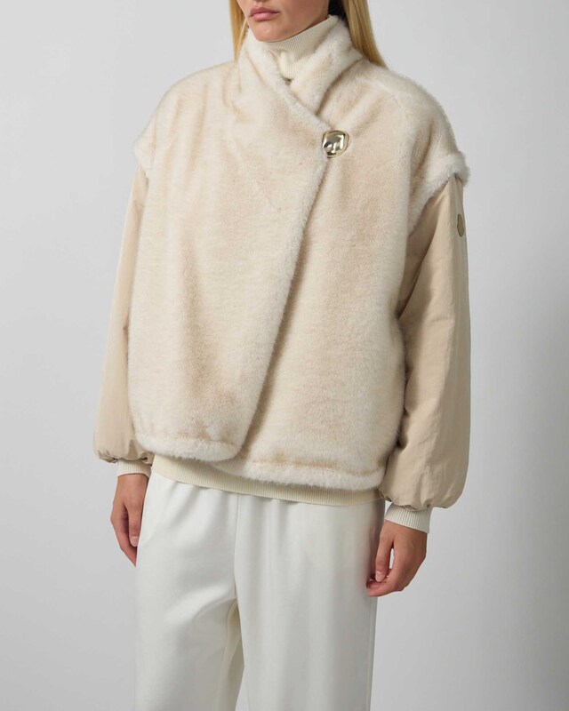 Moncler Jacka Chardonneret Beige MONCLER 2 (M)