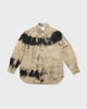 Acne Studios Shirt Denim Relaxed Tie Dye Svart/beige  S