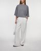 Wakakuu Icons T-shirt Oversized Cropped Grå L