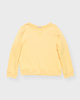 Acne Studios Sweatshirt Washed Logo Light yellow S-M