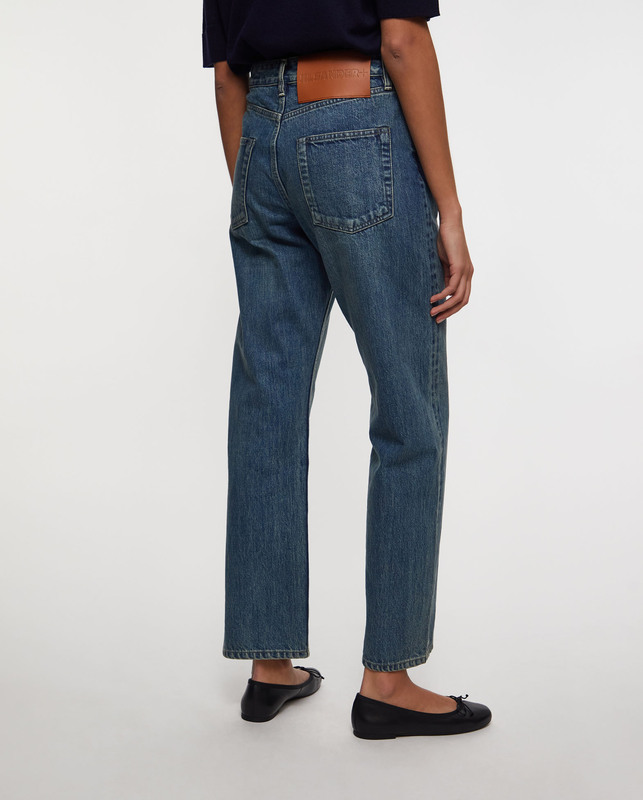 Jil Sander Byxor Slim Denim Deft Blue Denim 27