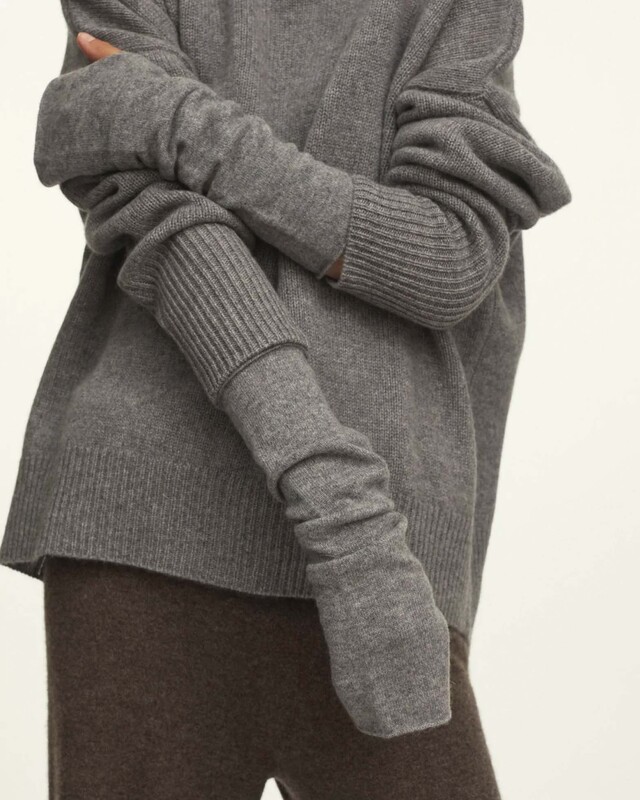 Lisa Yang Aspen Armwarmer Grå ONESIZE
