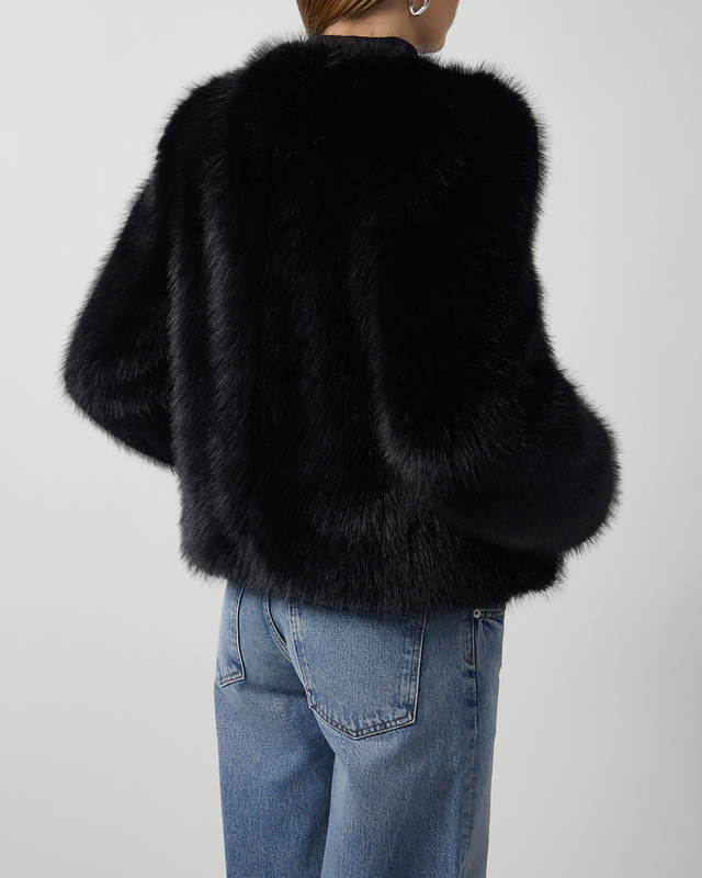 STAND STUDIO Jacket Sadie Cropped Black 40