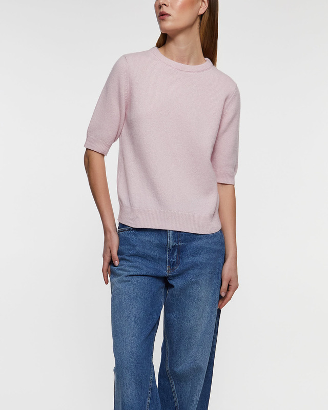 Wakakuu Icons Top London Wool Cashmere Rosa XS