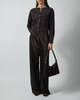Almada Trousers Bias Satin Pants Chocolate XS