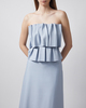 Dagmar Dress Sculpted Tube  Dove 34