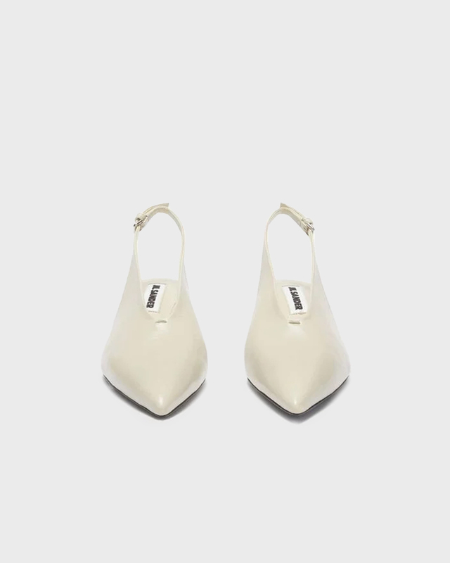 Jil Sander Klackskor Slingback  Chalk EUR 39