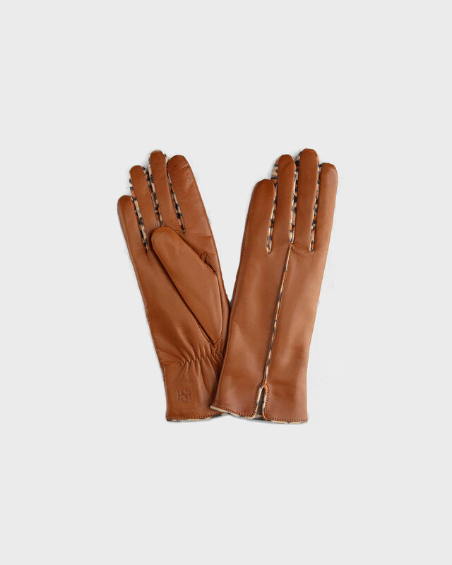 Handsome Stockholm Gloves Statement Leo Leopard XS