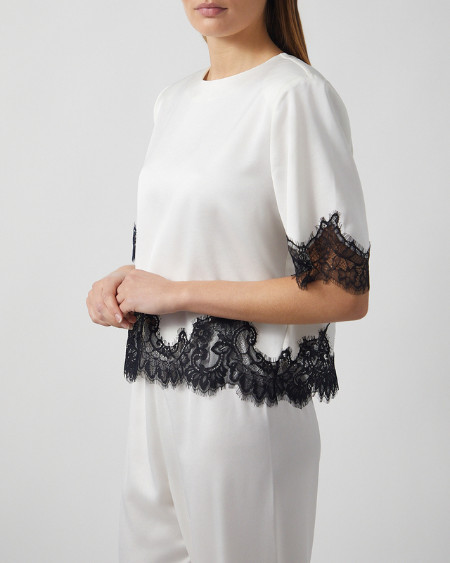 Wakakuu Icons Top Canary Lace Offwhite XL