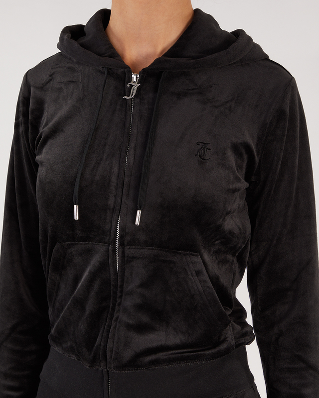 Juicy Couture Hoodie Robertson Classic Black XXS