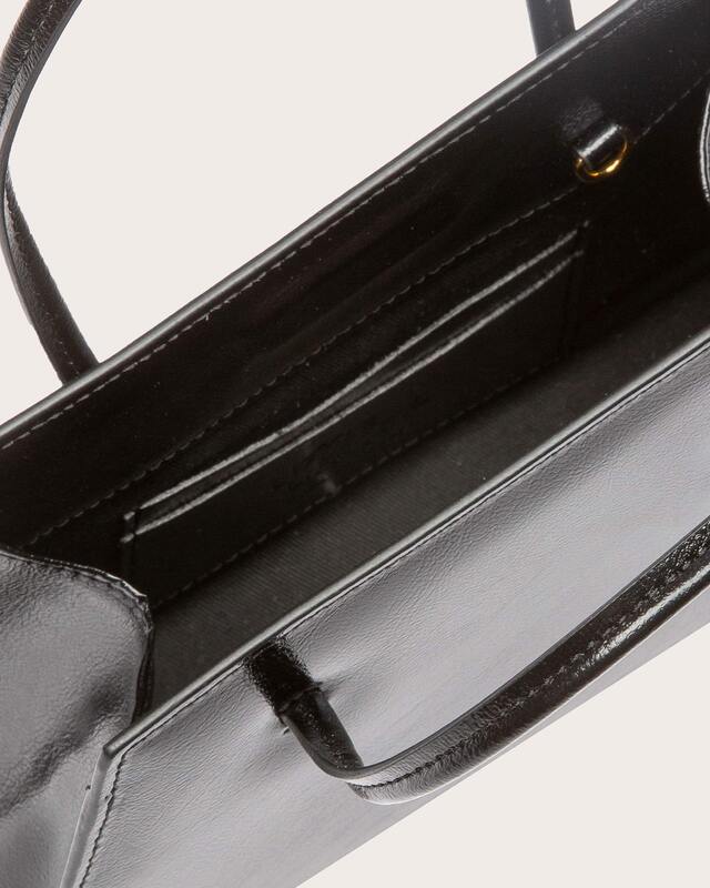 Little Liffner Bag Slanted Mini Tote Svart ONESIZE