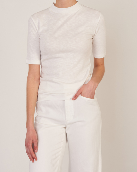 ELBOW SLV MOCK NK Offwhite 1