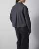 Wakakuu Icons Skjorte Cropped Brushed Cotton Grey L
