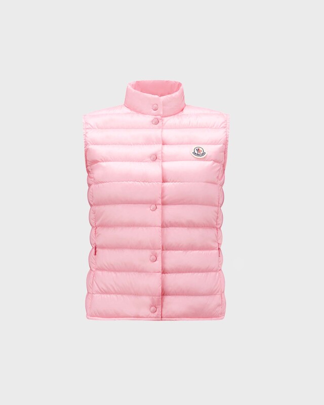 Moncler Liane Gilet Väst Hallonröd MONCLER 1 (S)