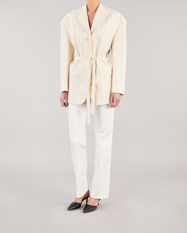 Acne Studios Bältes kavaj   Beige 42