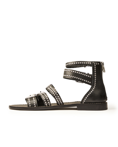 Leather Sandals Ever Smooth Black 2